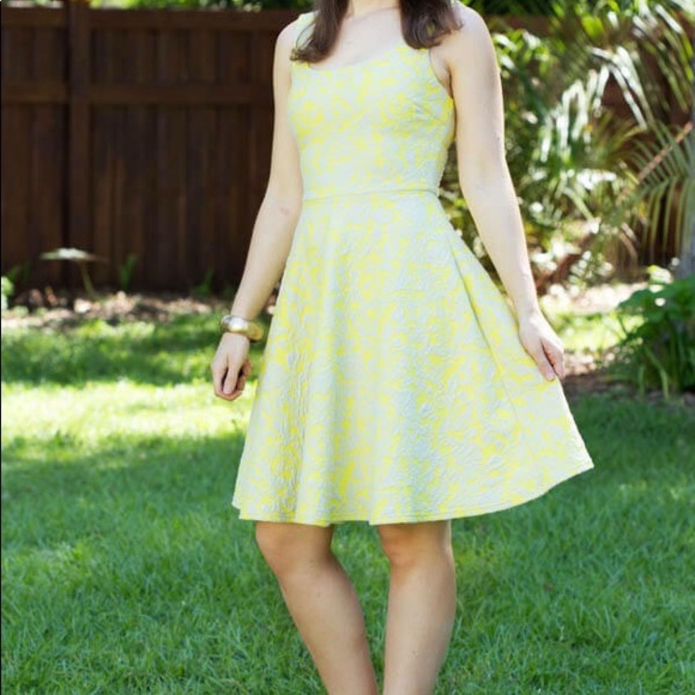 Brixon Ivy Yellow Paisley Dress